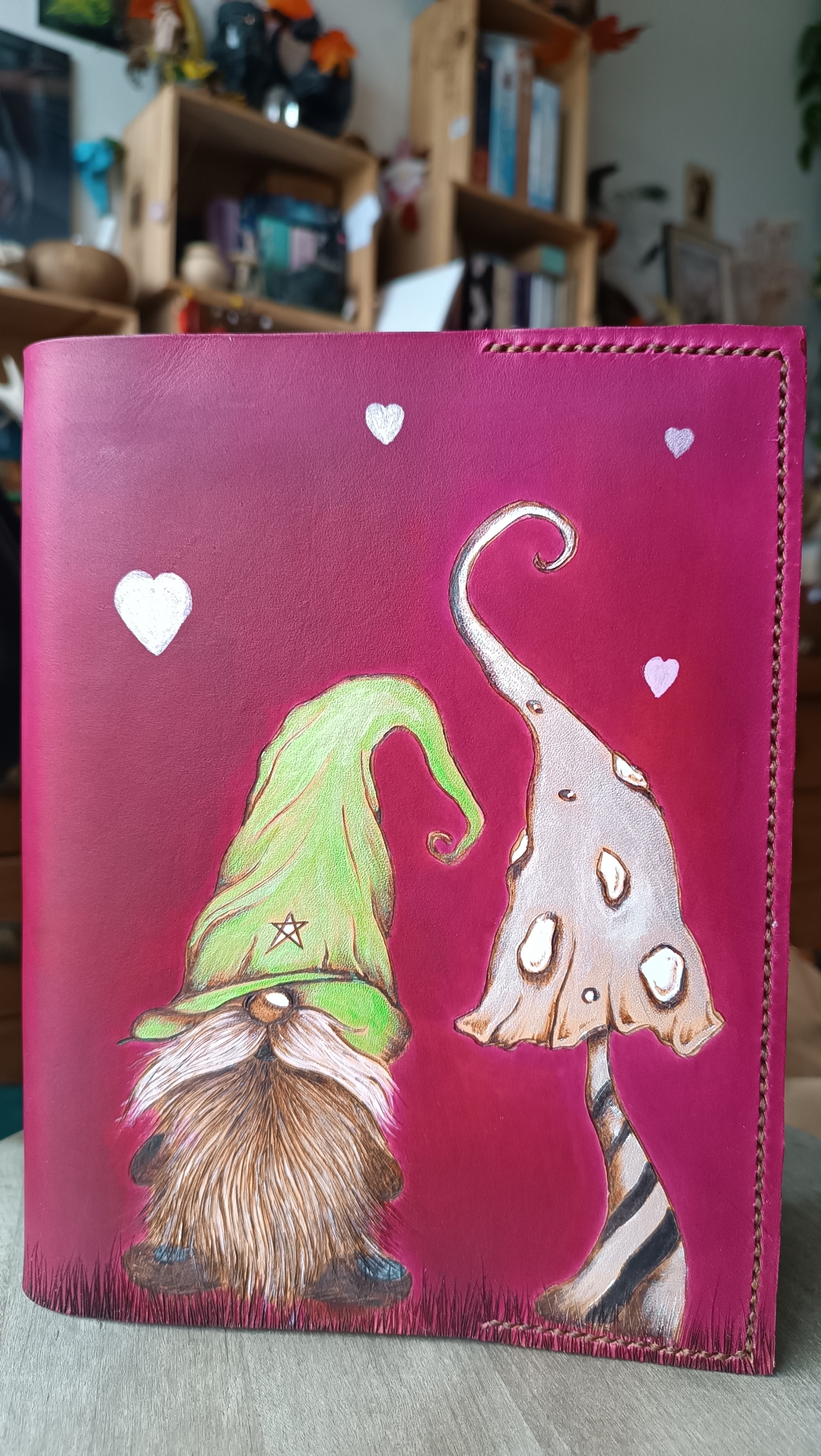 Carnet lutin vert
