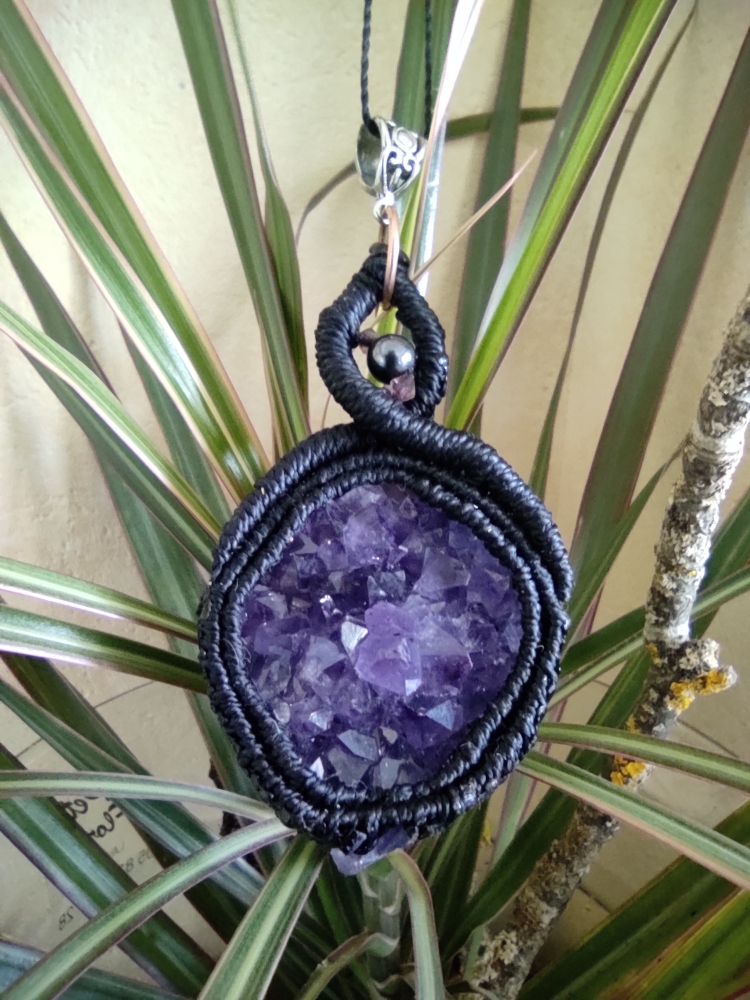 Collier amethyste
