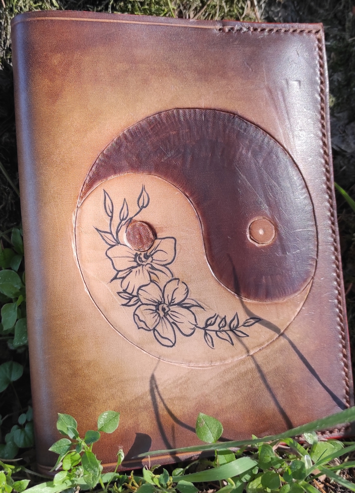 Carnet Ying Yang Pièce unique