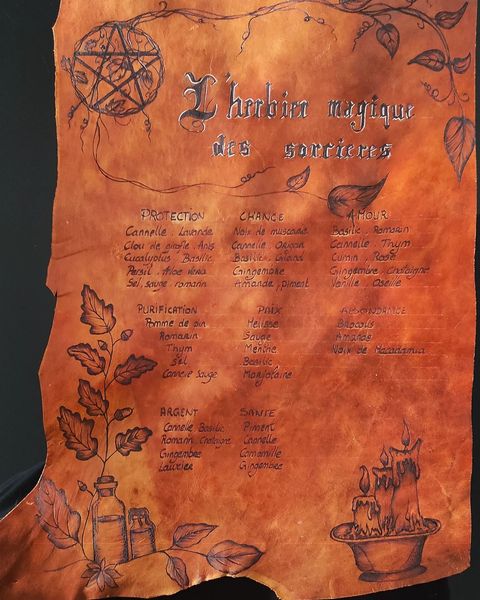 Herbier des sorcières