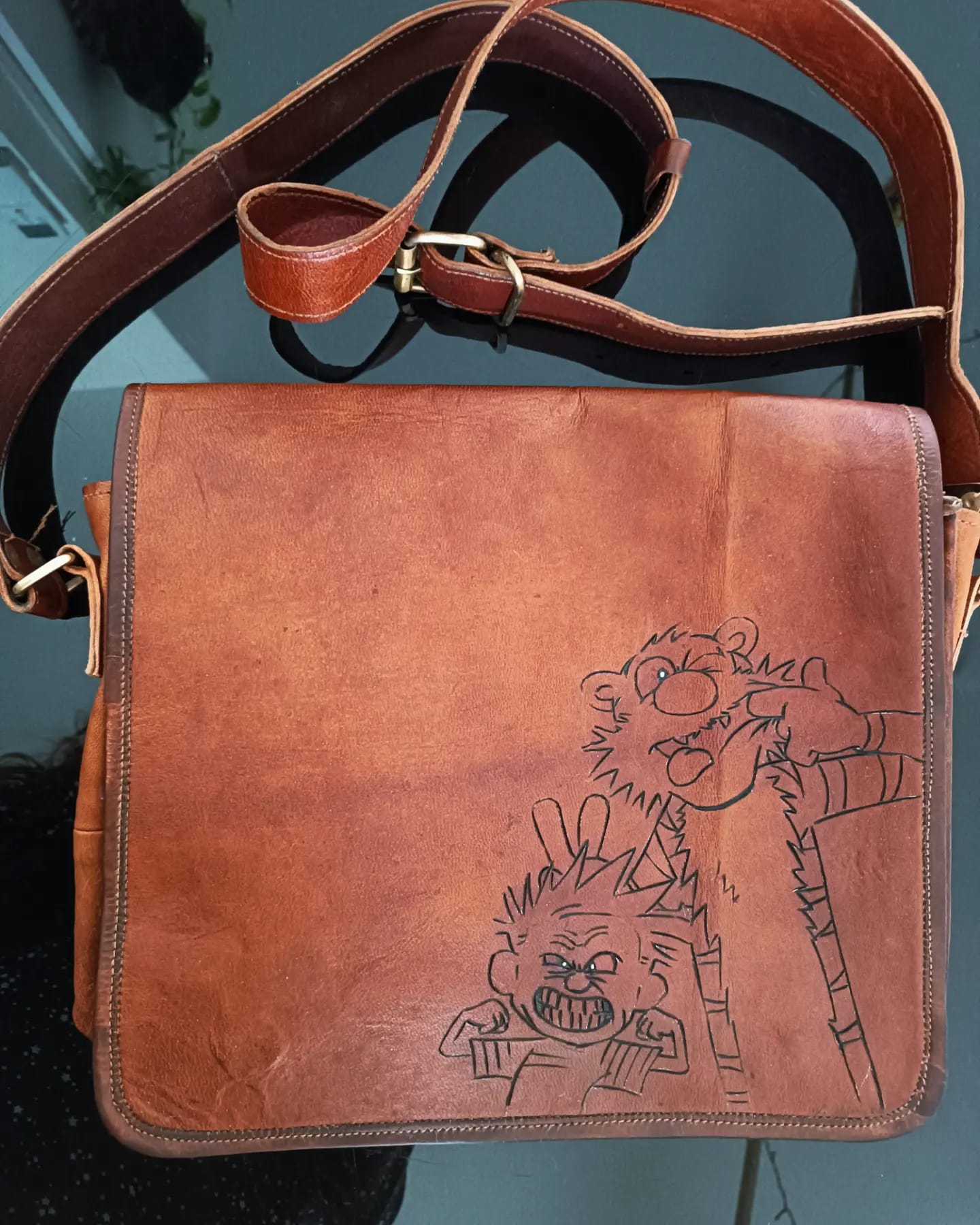 Sacoche Calvin et Hobbes